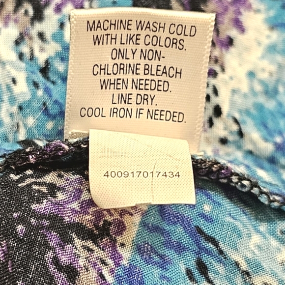 Elle Women's Ruffled Double Layered Turquoise Floral Print Strapless Mini Dress - Picture 11 of 11